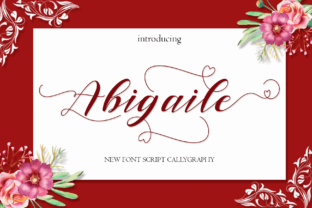 Abigaile: A Vintage Script Font