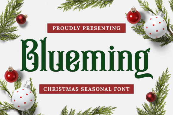Blueming: A Vintage Blackletter Font That Feels Like Home