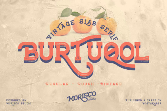 Burtuqol: Bold Slab Serif for Campaigns