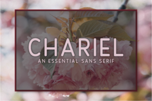 Chariel Font for Web Design