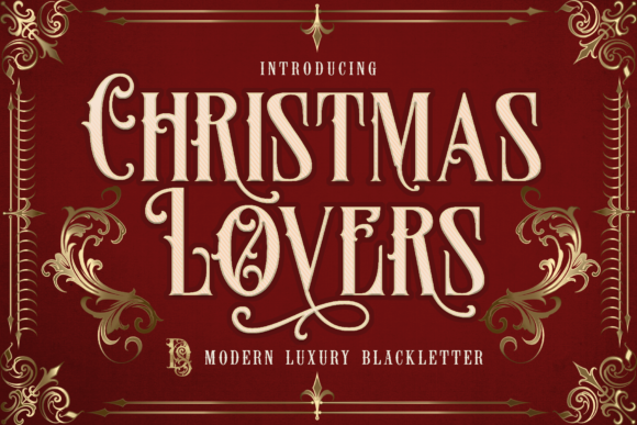 Christmas Lovers Font for Web Design