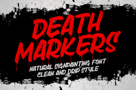 Death Markers Font for Bold Branding