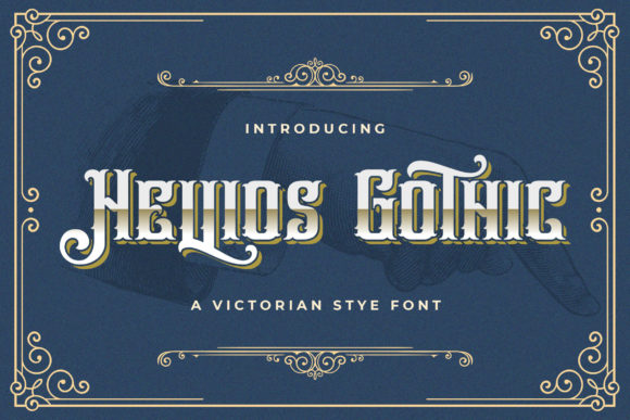 Hellios Gothic: A Bold Typeface for Editorial Design