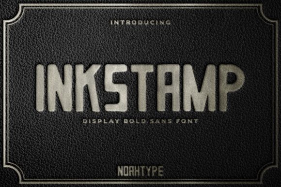 Inkstamp: A Vintage-Inspired Sans Serif Font for Editorial Design