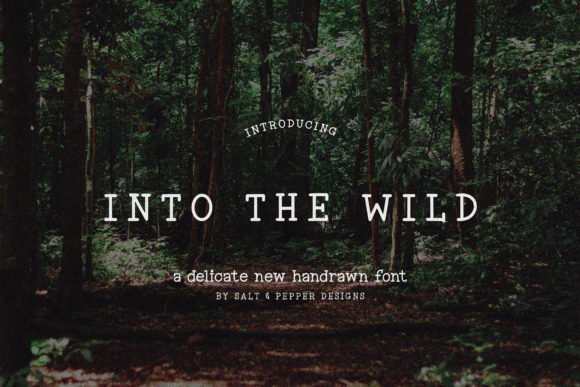 Into the Wild: A Bold Font for Web Design