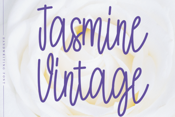 Jasmine Vintage Font for Web Design