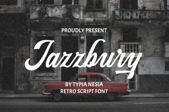 Jazzbury: A Bold Vintage Font for Campaigns