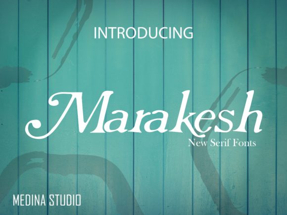 Marakesh: A Vintage Serif for Web Design