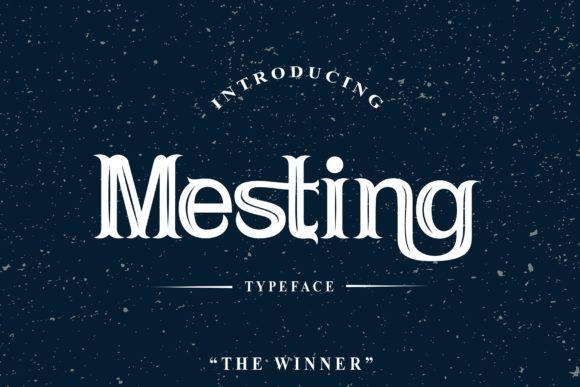 Mesting: A Vintage Serif for Creative Projects