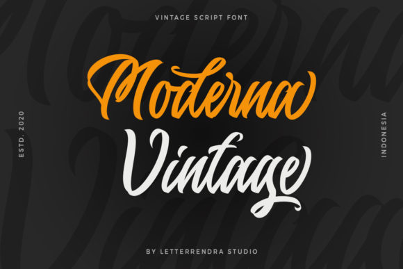 Moderna Vintage Font for Bold Branding