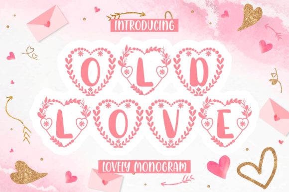 Old Love: A Romantic Typeface for Creative Projects