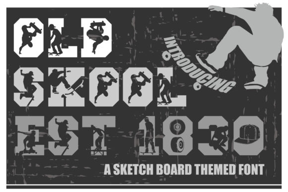 Old Skool Est.1830: A Timeless Decorative Typeface