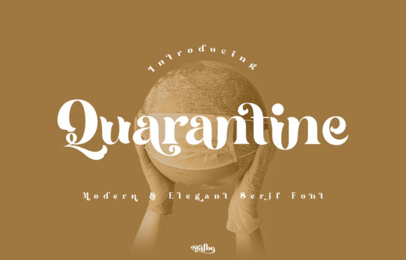 Quarantine: A Vintage Serif Font for Makers