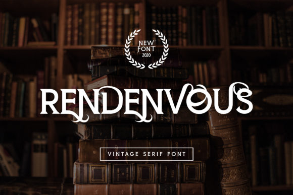 Rendenvous: A Vintage Serif Font for Business Branding