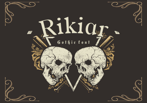 Rikiar: A Bold Serif Font for Business