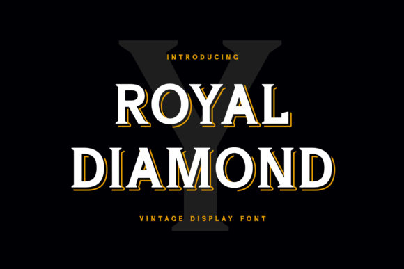 Royal Diamond: A Bold Serif for Impactful Campaigns
