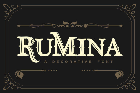 Rumina: A Bold Vintage Serif Font