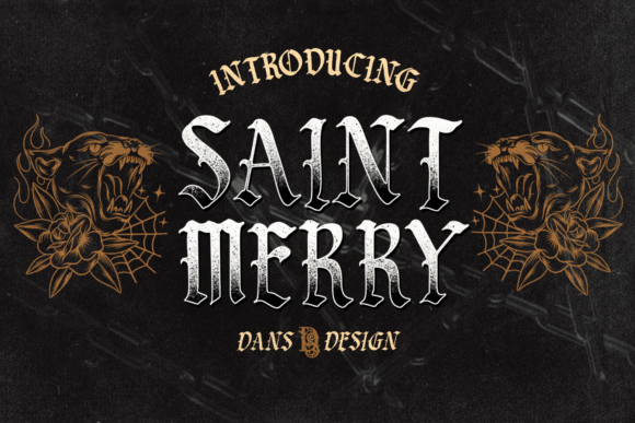 Saint Merry: A Bold Font for Campaign Design