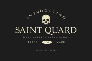 Saint Quard: A Serif Font for Timeless Design