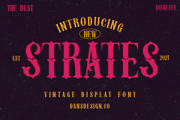 Strates: A Blackletter Font That Anchors Your Editorial Voice