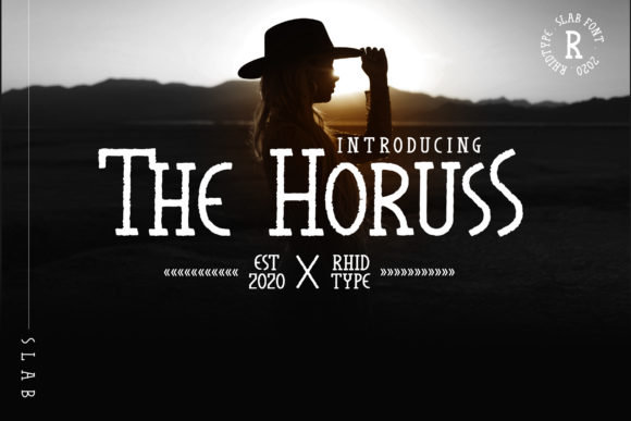 The Horuss: A Bold Serif for Real Design Work