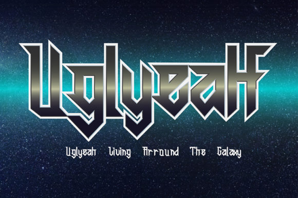 Uglyeah: Bold Serif Font for Creative Campaigns