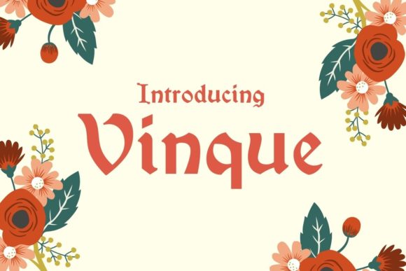 Vinque: A Vintage Font for Business Branding