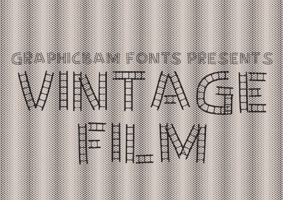 Vintage Film Font